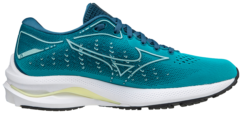 Mizuno レガース T.Hirakawa 13 Mizuno WOMEN'S WAVE RIDER 25 LKCW LAKE BLUE/CLEARWATER