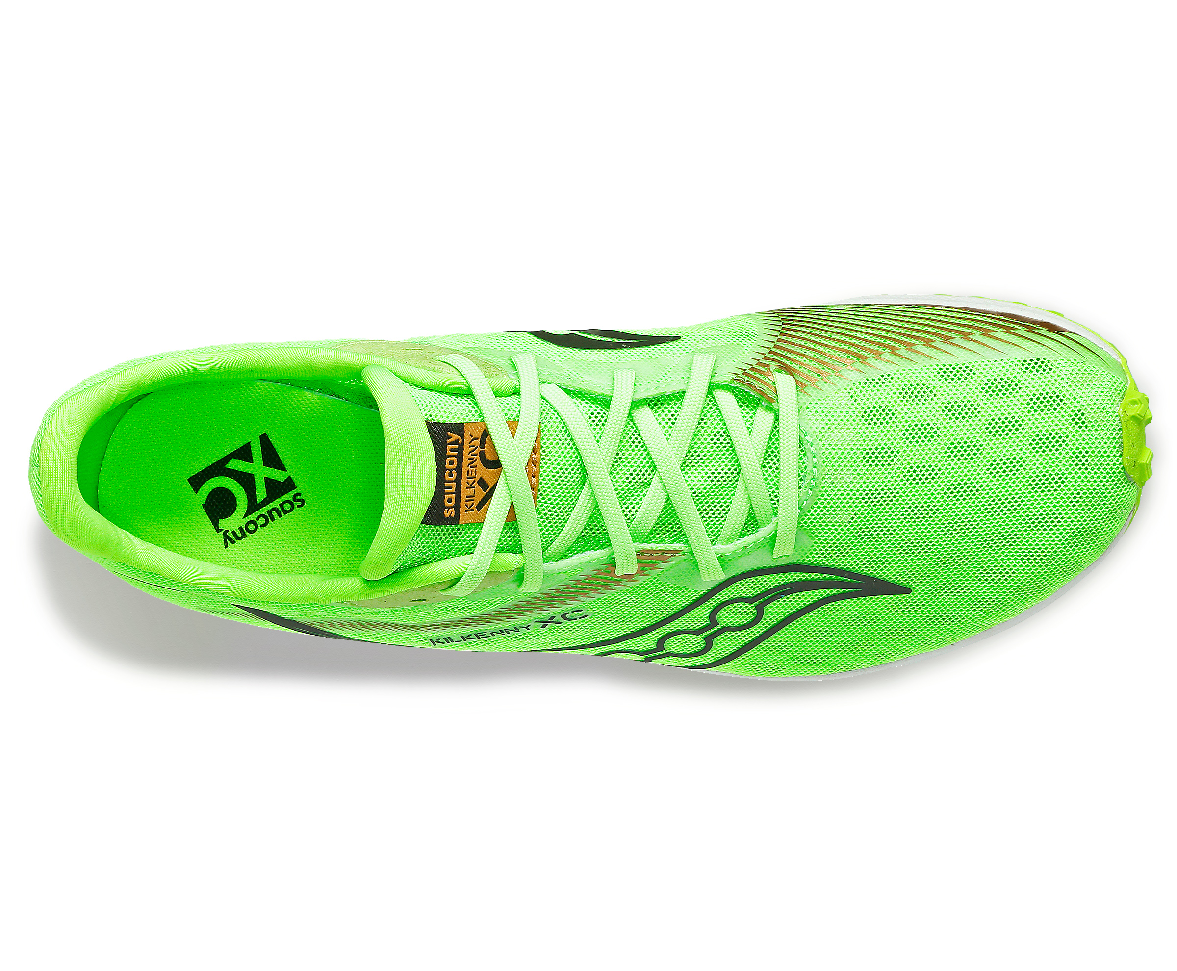 Saucony Mens \'Kilkenny Xc 5\' Green 29004-1 Low Top Track Field Spikes S Sz 9.#23 SAUCONY Men main image 4