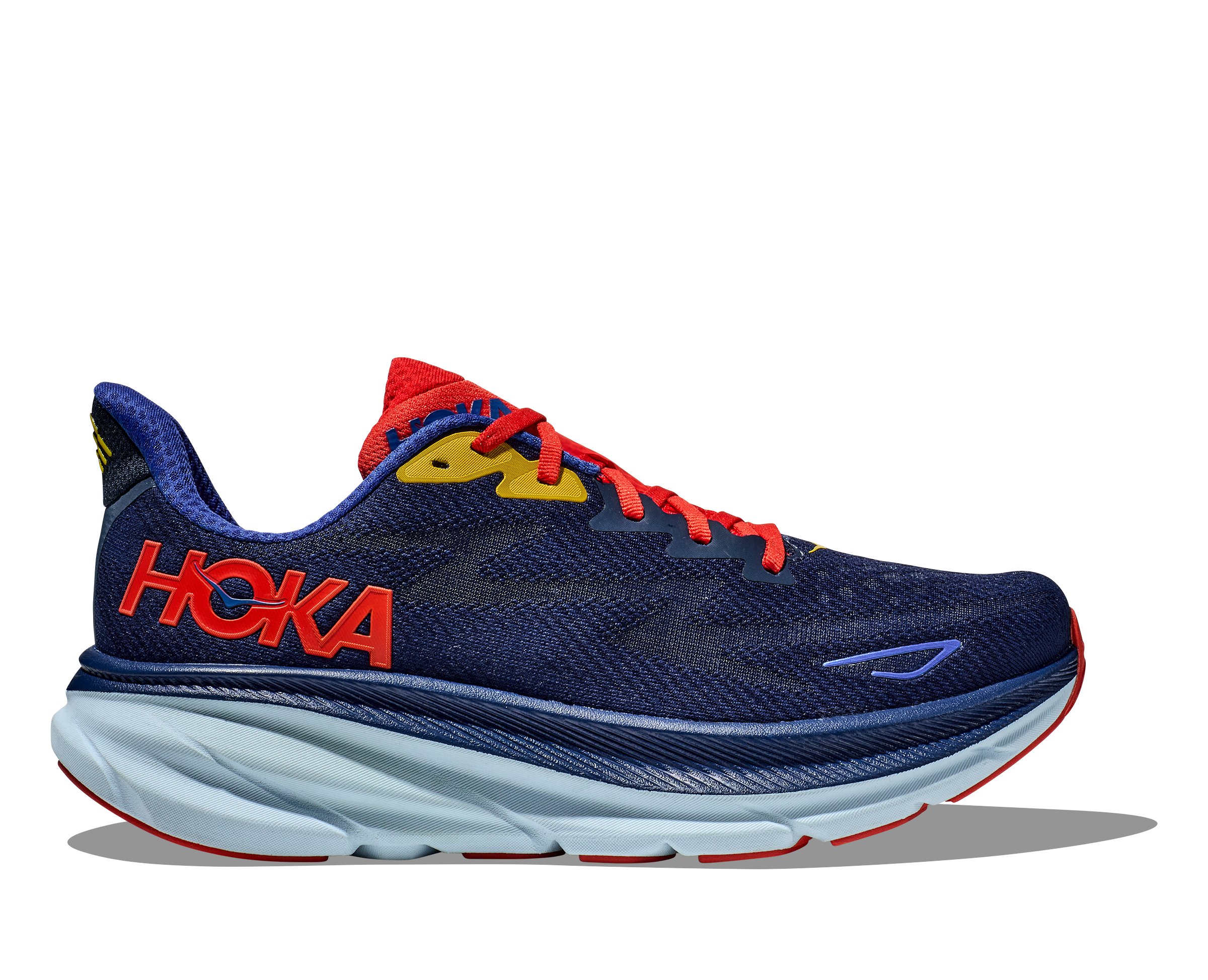 Hoka MEN'S CLIFTON 9 BBDGB BELLWETHER BLUE/DAZZLING BLUE