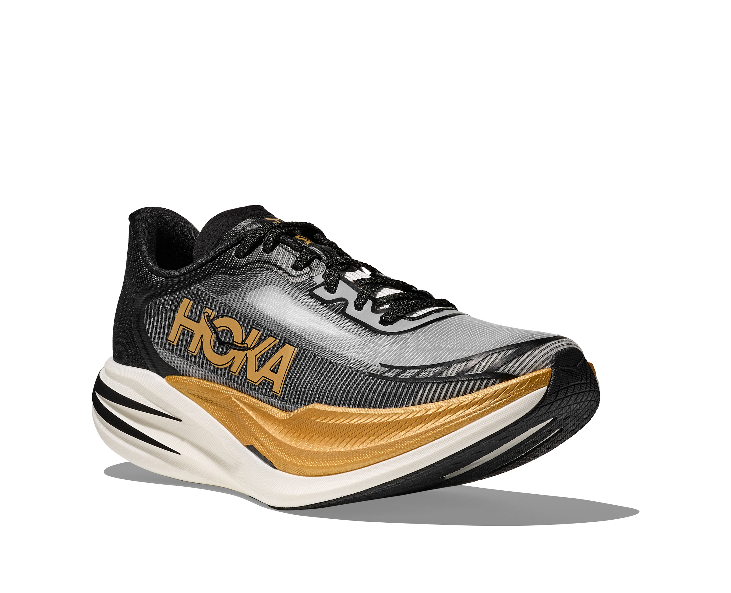 ち*ぼ様 HOKA ランニングシューズ ブラック/ゴールド Hoka-1162053-BKGD_6.png