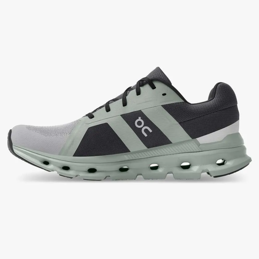 On Cloud® Men\'s 8 M Cloudrunner™ Running Shoes in Alloy/Moss - $150 ON Cloudrunner Alloy Moss for sale | eBay main image 3