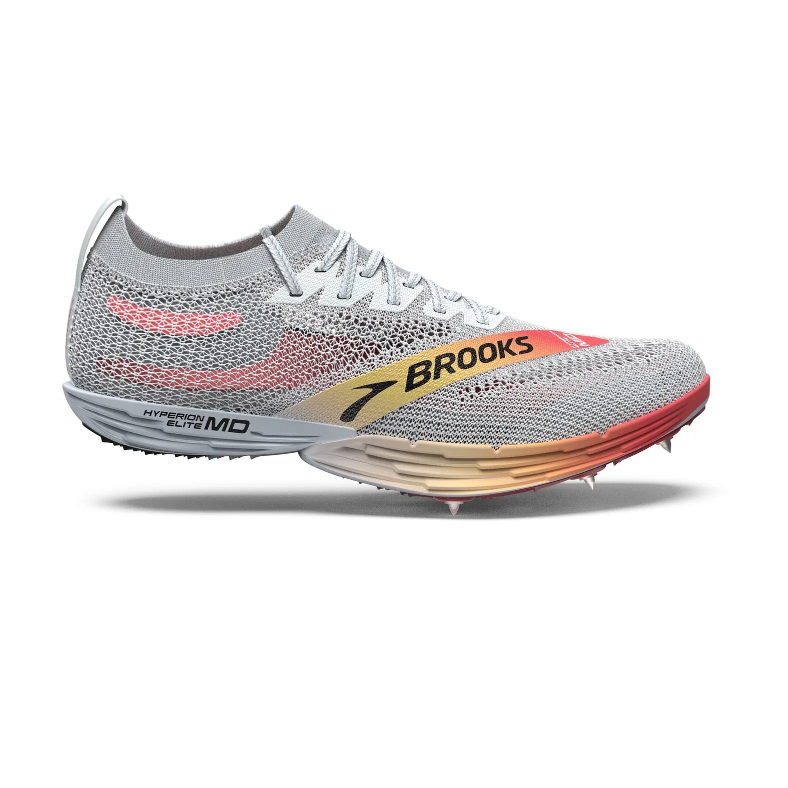 Brooks Unisex Hyperion Elite LD 488 Illusion Blue/Coral/Orange Brooks Unisex Hyperion Elite LD 488 Illusion Blue/Coral/Orange