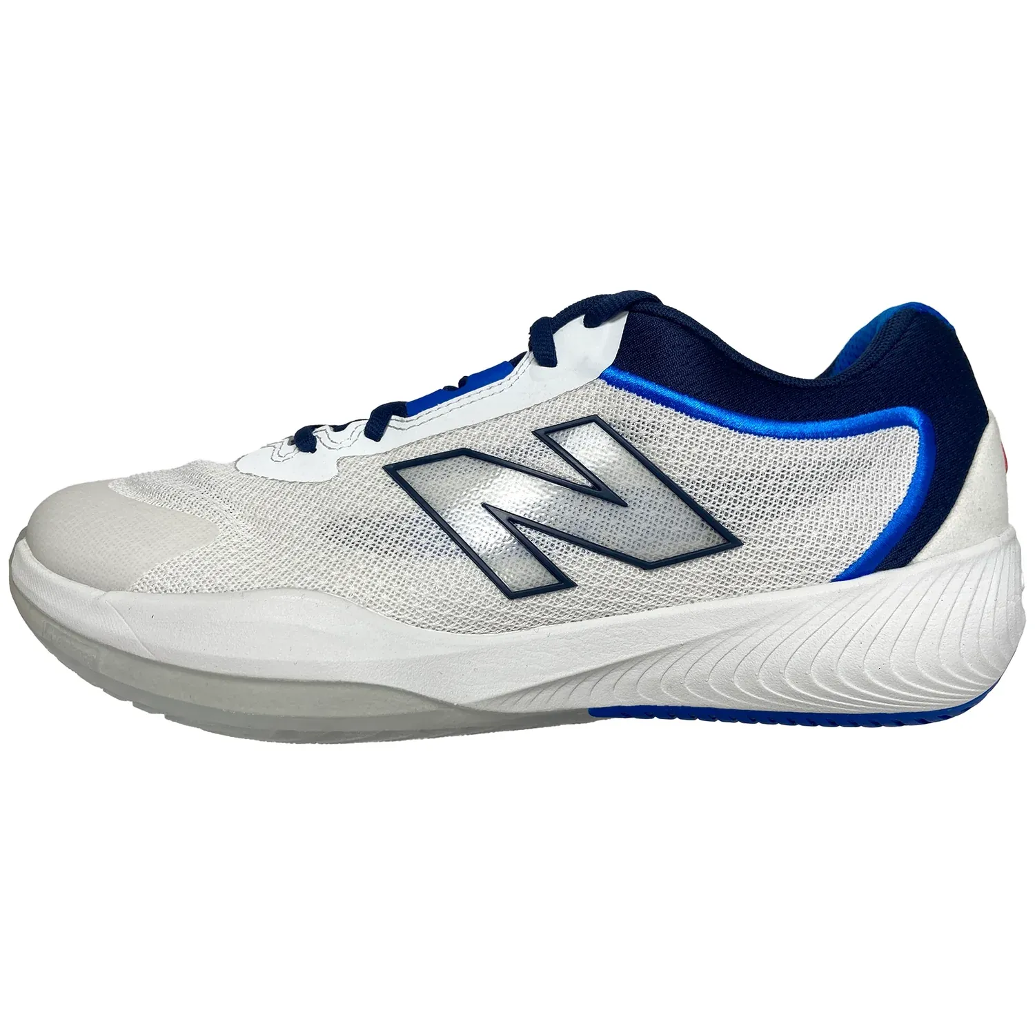 New Balance Men's FuelCell 996v6 Pickleball White with Team Navy