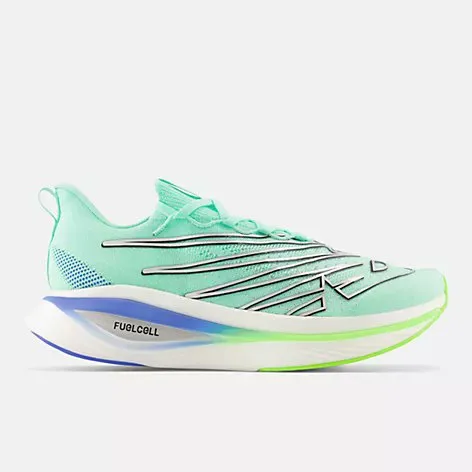 New Balance MEN'S FUELCELL SC ELITE V3 T BRIGHT MINT/PIXEL GREEN