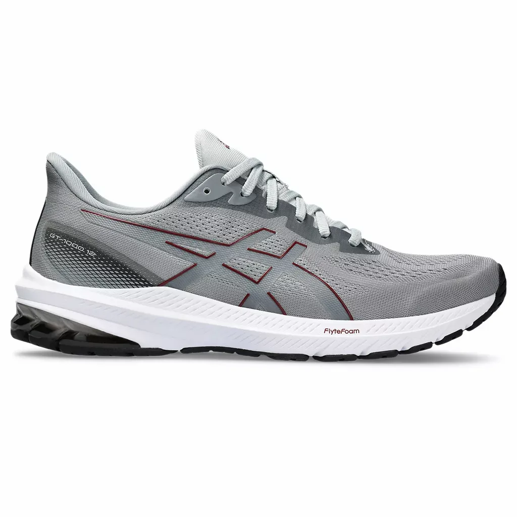Asics MEN'S GT-1000 12 020 SHEET ROCK/ANTIQUE RED