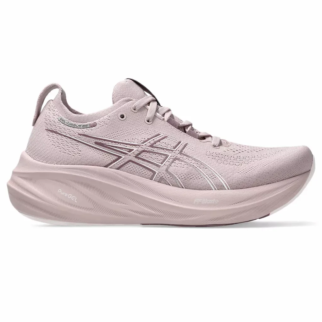 Asics WOMEN'S GEL-NIMBUS 26 700 WatershedRose/White