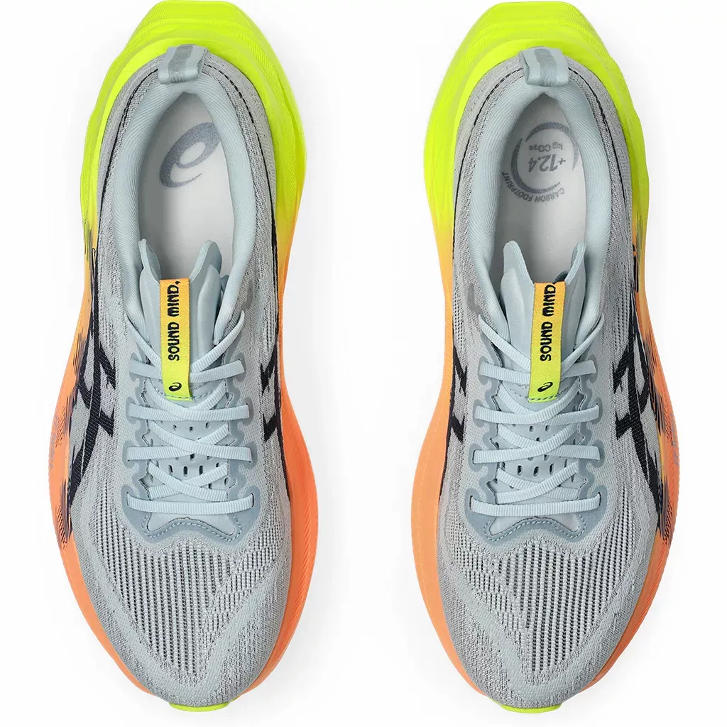 Asics UNISEX SUPERBLAST 2 750 Cool Grey/Safety Yellow